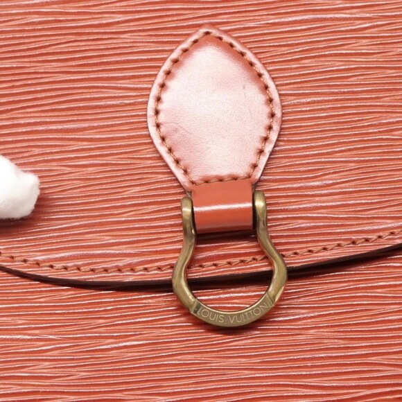 LOUIS VUITTON Epi Saint Cloud PM Shoulder Bag Brown M52213 LV Auth 134622 - Picture 11 of 16